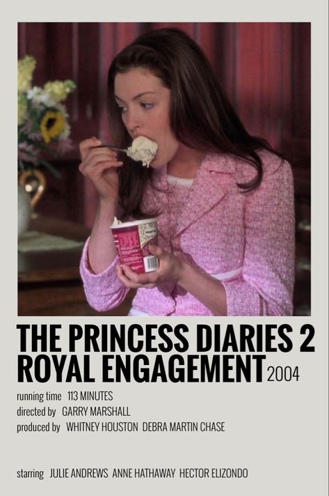 Fame Dr Movie Ideas, Movie And Tv Show Posters, Princess Diaries Royal Engagement, Princess Diaries Polaroid Poster, Disney Polaroid Posters, Princess Diaries 2 Poster, Princess Diaries Movie Poster, Princess Diaries 2 Movie Poster, Tv Show Polaroid Posters