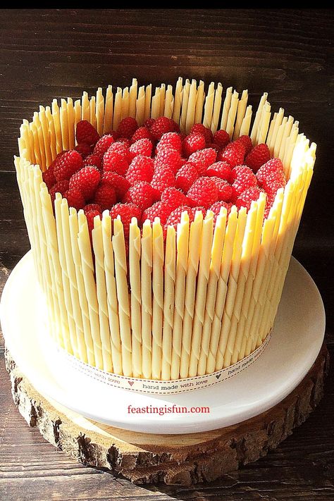 Raspberry Lemon Celebration Layer Cake - Feasting Is Fun Pocky Cake, Lemon Birthday Cake, Lime Meringue Pie, Raspberry Layer Cake, Shortcrust Pastry Recipes, Lemon Birthday, Stunning Cakes, Meringue Pie Recipes, Uk Food