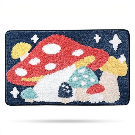 Cute Bath Mats, Blue Bath Mat, Bathroom Floors, Bath Mats Bathroom, Bathroom Rugs Bath Mats, Soft Cute, Plush Rug, Shower Rug