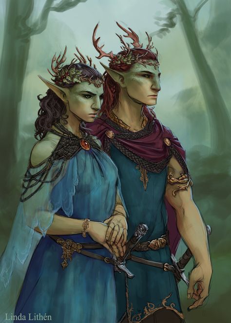 Fae Court, Fae Creatures, Fae Aesthetic, Fair Folk, Wood Elves, Female Demons, Wood Elf, The Fae, Fantasy Races