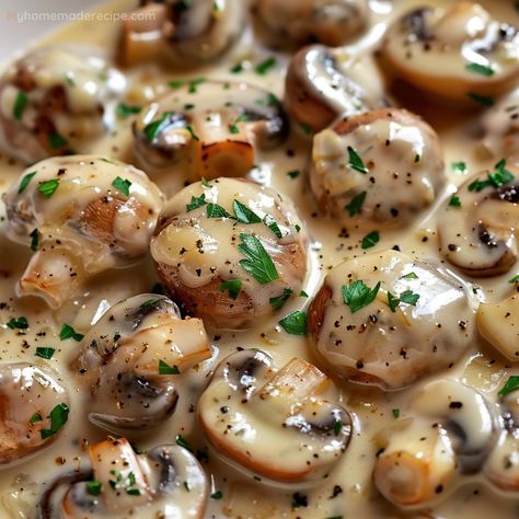 Creamy Garlic Parmesan Mushrooms, Dinner Recipe With Mushrooms, Canned Mushroom Recipes, Mushroom Recipes Crockpot, Garlic Parmesan Mushrooms, Parmesan Mushrooms, Garlic Mushrooms Recipes, Amazing Salads, Mushrooms Recipes