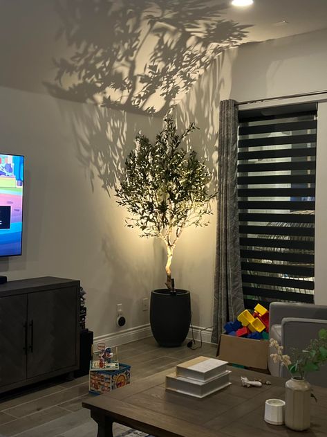 Amazon.com: LOMANTO Olive Trees Artificial Indoor, 7Ft Artificial Olive Plants, Tall Faux Olive Tree, Fake Topiary Silk Tree in Pot with Olive Branch & Fruit, Home Office Modern Decor Gift for Housewarming 1Pack : Home & Kitchen Living Room With Artificial Plants, Tall Plants For Living Room, Tree Pots Indoor, Fake Tree Decor, Olive Tree Interior, Olive Tree Indoor, Indoor Topiary, Olive Plant, Tree In Pot