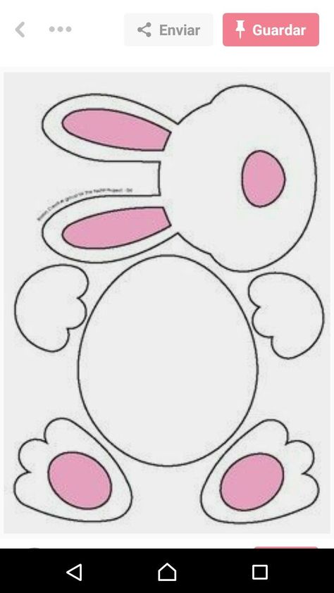 Pin by Fernda on Creatividad | Easter craft decorations, Easter crafts, Bunny crafts Easter Crafts Bunny, Easter Bunny Template, Easter Worksheets, Easter Crafts Preschool, Bunny Templates, Easter Craft Decorations, Easy Easter Crafts, Craft Decorations, Easter Bunny Crafts