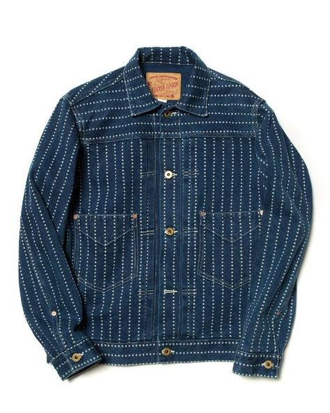 Denim Shirt With Jeans, Indigo Color, Jacquard Shirt, Indigo Colour, Workwear Fashion, White Stuff, Union Made, Jacket Pattern, Three Piece