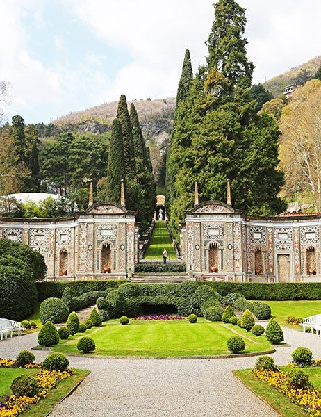 Italy's Villa d'Este, situated on Lake Como, is the perfect getaway for design lovers. Tour the property now Comer See, Italy Villa, Toscana Italy, Sorrento Italy, Lake Como Italy, Italian Garden, Italian Villa, Como Italy, Lake Como