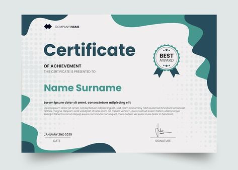 PSD gradient green and simple certificat... | Premium Psd #Freepik #psd #certificate-pattern #certificate-border #certificate-frame #elegant-certificate Certificate Design Inspiration, Conference Agenda, Agenda Design, Green Certificate, Diploma Design, Certificate Border, Certificate Design Template, Certificate Design, Color Pallets