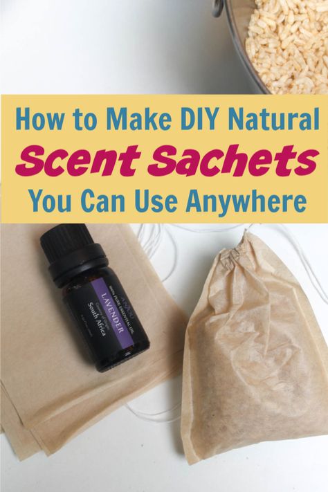 Once you see how easy it is to make DIY natural scented sachets that you can use anywhere, you'll never go back to store-bought sachets! Check it out! Potpourri Sachets, Drawer Sachets, Diy Fragrance, Diy Scent, Homemade Oatmeal, Fabric Softener Sheets, Laundry Scents, Pouch Diy, Sachet Bags