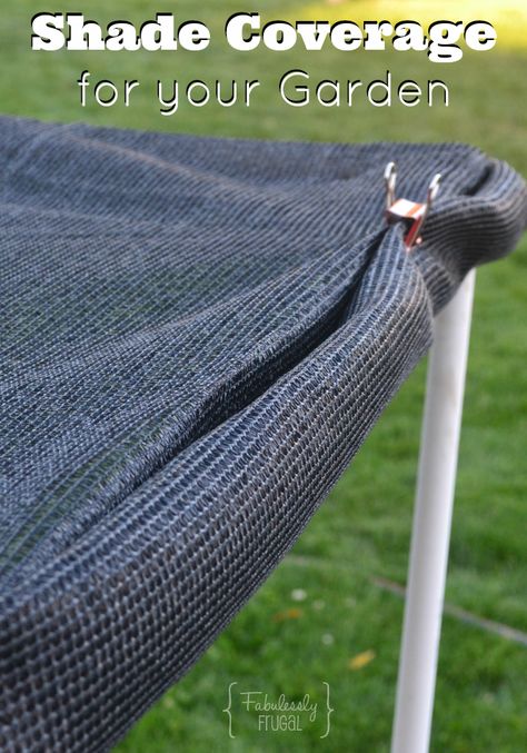 Garden Shade Cloth, Shade Cloth Garden, Garden Sun Shade, Garden Shade, Shade Screen, Diy Shades, Shade Cloth, Shade Structure, Diy Pergola