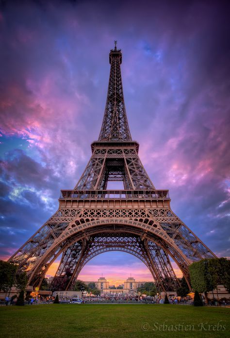 Eiffel Sunset Eiffel Tower In Paris, Tower In Paris, The Eiffel Tower, Paris France, Eiffel Tower, Tower, Paris, France, Pink