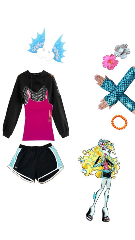 Laguna Blue, Lagoona Blue, Monster High, Coral, Human, Halloween, Blue