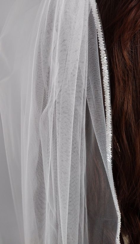 Beaded Edge Veil, Sylva Nc, Shoulder Length Veil, Cathedral Length Wedding Veil, Gatsby Style Wedding, Winter Wedding Accessories, Fingertip Length Veil, Beaded Wedding Veils, Fingertip Wedding Veils