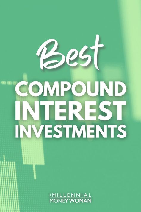 Types Of Investments, Compound Interest Investments, Compound Interest Formula, Compound Interest Chart, Compounding Interest Investing, Compounding Interest, Power Of Compounding, Money Woman, Certificate Of Deposit Investing