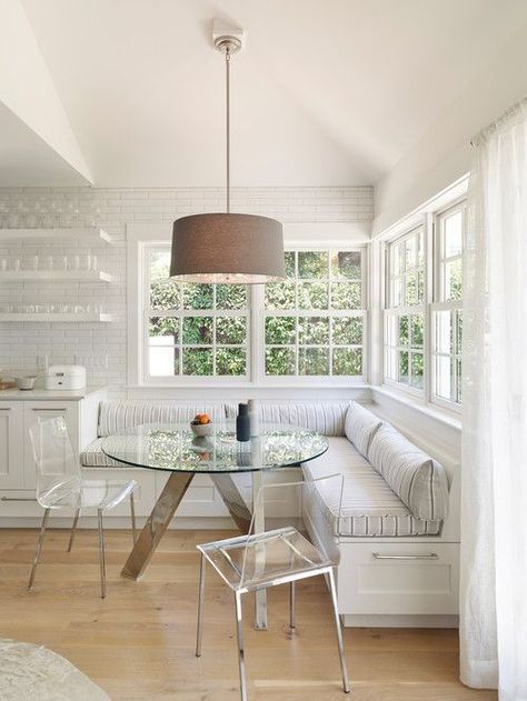 Built-in Breakfast Nook Banquette with Storage #decor #decoratingideas #homedecor #homedecorideas #homedecormodern #banquette #banquetteseating Banquette With Storage, Breakfast Nook Banquette, Breakfast Nook Seating, Built In Breakfast Nook, Seating In Kitchen, Banquette Ideas, Breakfast Nook Bench, Nook Bench, Breakfast Nook Table