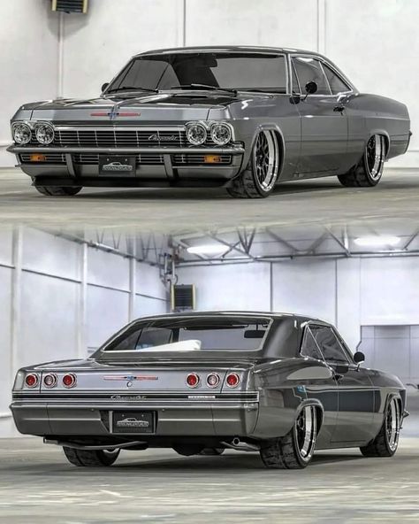 Classic Cars Chevy, Old Muscle Cars, Vintage Muscle Cars, Chevy Muscle Cars, Custom Muscle Cars, Old School Cars, American Classic Cars, Classy Cars, Chevy Impala