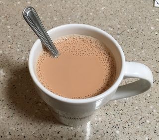 Authentic Hong Kong Style Milk Tea: 4 Steps (with Pictures) Hong Kong Milk Tea Recipe, Scrambled Eggs And Toast, Hong Kong Milk Tea, Milk Tea Recipe, Eggs And Toast, Milk Tea Recipes, Tea Cakes Recipes, Hong Kong Style, Coffee Pictures