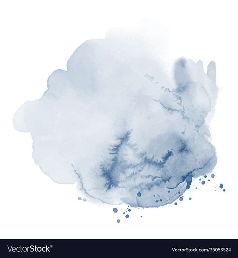 Watercolor Blotches, Blue Watercolor Splash, Splash Watercolor, Watercolor Vector, Brush Background, Watercolor Graphic, Blue Stain, Watercolor Splash, Art Download