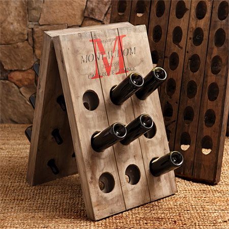 Folding Wine Rack Wine Rack Projects, Riddling Rack, Wine Rack Design, Wine Bottle Wall, Empty Wine Bottles, Wood Wine Racks, Bottle Wall, Bottle Tags, Succulent Wall