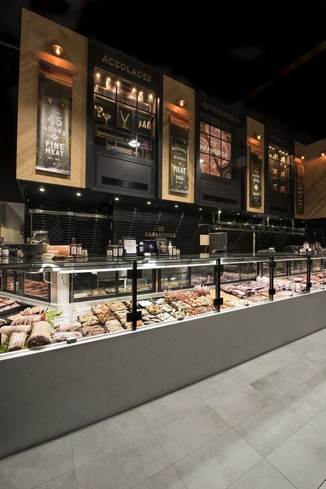 Meat Store, Deli Shop, Bakery Shop Design, Bakery Interior, Bakery Design Interior, Grocery Store Design, Food Retail, Beer Shop, Supermarket Design