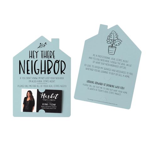 PRICES MAY VARY. As a real estate agent, building solid relationships with your neighbors is key to generating leads and securing new listings. These double-sided mailers allow you to introduce yourself and highlight your expertise to the people who live around you. Simply send them out to your neighborhood and watch your business grow! Each mailer includes a white envelope and a space for you to include your business card. Don't miss this opportunity to showcase yourself as the best choice for New Realtor Announcement Ideas, Real Estate Tips For Agents, Real Estate Post Cards, Realtor Marketing Gifts, Real Estate Marketing Gifts, Marketing Gifts, Orca Tattoo, Real Estate Agent Marketing, Marketing Gift