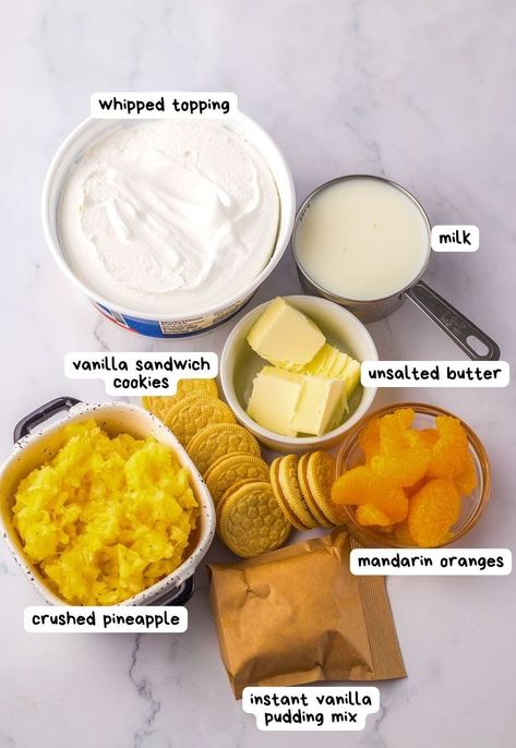 Mandarin Orange Pie, Instant Pot Sous Vide, Orange Pie, Pig Pickin, Breakfast Sides Dishes, Breakfast Sides, Mandarin Oranges, Coconut Ice Cream, Ice Cream Pies