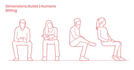 Sitting is one of the basic resting positions for humans where the weight of the body is supported by the ground or other horizontal surface such as a chair. Sitting most commonly occurs on the floor or on a raised seat in the form of a chair, stool, bench or similar. Bench Drawing, Human Dimension, Chair Drawing, Human Figure Sketches, Body Drawing Tutorial, Chair Stool, Sketches Of People, Human Figure Drawing, People Figures