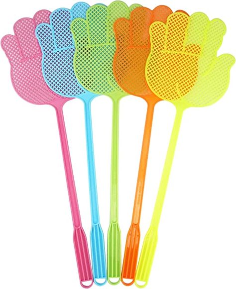 The fly swatter is designed with a 5.6"X6" large swat area. The 17.5" long handle allowing you to reach higher. This fly swatter is made of heavy duty ABS plastic. It has good durability and flexibility which won't scratch or ruin your wall surfaces. The fly swatter comes with 5 different colors.Using our colorful hand shape fly swatter,the whole process become more funny. The handle is designed with hanging hole to hang it on wall to avoid messy when not using. Ruler Crafts, Fly Swatters, Mermaid Books, Book Program, Fly Swatter, Gentle Baby, Hull Pottery, Vocabulary Practice, Outdoor Classroom