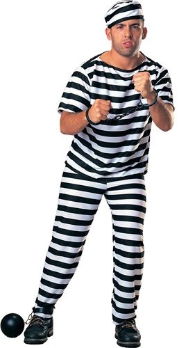 Prisoner Man Adult Costume This is the Prisoner Man Adult Costume by Rubie's Costumes. This costume includes a black and white hat, a black and white prisone Police Officer Costume, Prisoner Costume, Black And White Hats, Mens Halloween Costumes, Fantasias Halloween, Adult Halloween Costumes, Costume Shop, Fancy Dress Costumes, Purses Michael Kors