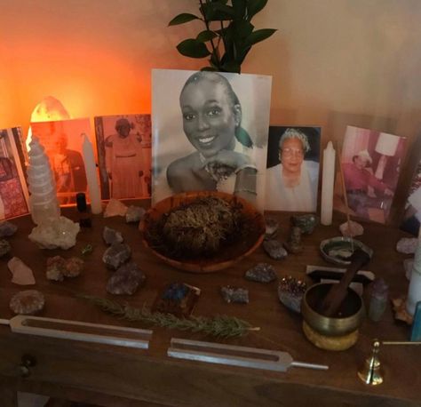 Ancestral Altar, Ancestor Money, Ancestor Altar, Voodoo Witch, Family Altar, Spiritual Shop, Manifesting Vision Board, Witchcraft Altar, Inner Witch