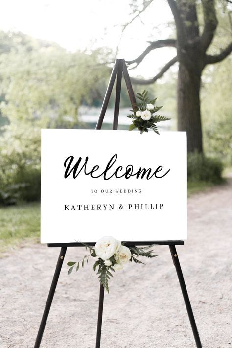 Diy Wedding Welcome Sign, Engagement Signs, Pick A Seat, Welcome Boards, Personalized Wedding Sign, Modern Minimalist Wedding, Wedding Posters, Welcome Poster, Wedding Welcome Sign