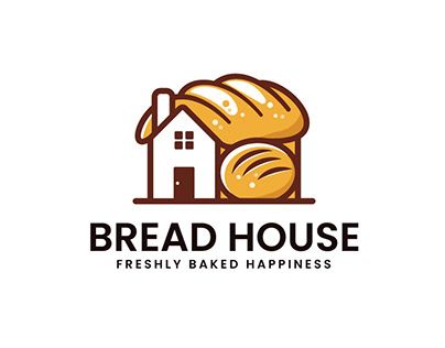 Digital Media Logo, Bread Logo, Branding Company, Logo Professional, House Logo Design, Professional Branding, Company Identity, Logo Graphic Design, House Logo