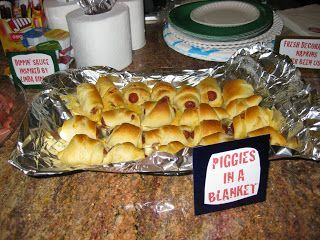 Pigs in a blanket #barbequeparty Hillbilly Party Food, Trailer Trash Party, Hillbilly Party, Hostess Cakes, Trash Party, Barbeque Party, Barbecue Party, Pigs In A Blanket, Bbq Party