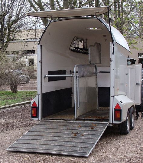 Horse Float, Horse Transport, Livestock Trailers, Buy A Horse, Horse Box, Horse Info, Horse Gear, Horse Tips, Rail Car