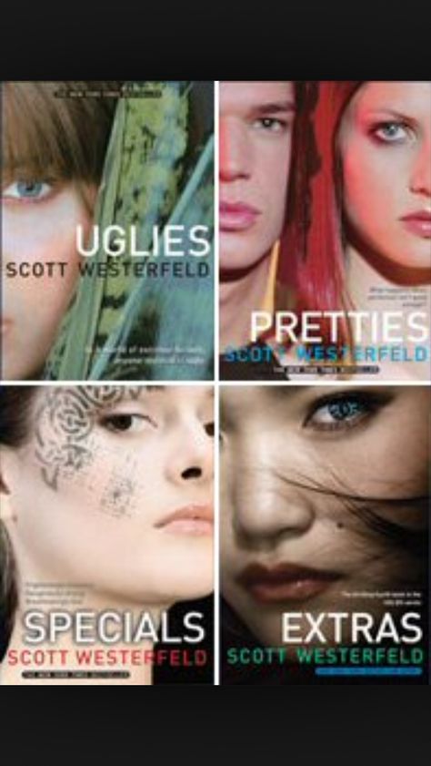 The Pretties Series by Scott Westerfeld. Uglies Book, Uglies Series, Scott Westerfeld, Books And Tea, Dystopian Books, Ya Books, I Love Reading, Books Young Adult, I Love Books