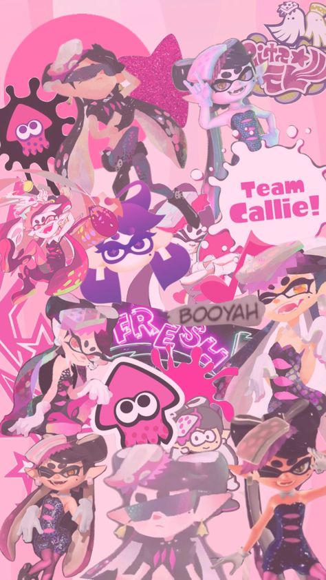 Callie Splatoon Wallpaper #callie #squidsisters #splatoon #wallpaper #calliesplatoon Splatoon Wallpaper Computer, Callie Splatoon Fan Art, Squid Sisters Wallpaper, Splatoon Wallpaper Desktop, Splatoon Cutecore, Splatoon Wallpaper Aesthetic, Splatoon Wallpaper Iphone, Splatoon Pixel Art, Splatoon Core