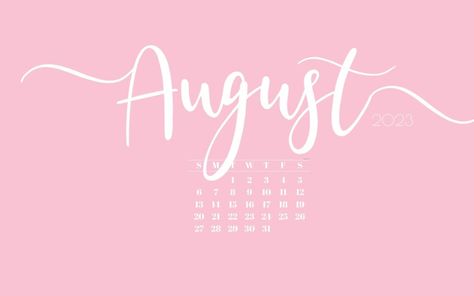 2. Pretty Pink SaturdayGift August 2023 Calendar Background | SaturdayGift Pink August Calendar 2023, August Calendar 2023 Aesthetic Pink, Pink August Calendar 2024, August 2023 Calendar Wallpaper Desktop Aesthetic, May Wallpaper Desktop, August Desktop Wallpaper, Aesthetic August, Calendar Desktop Wallpaper, Pink Calendar