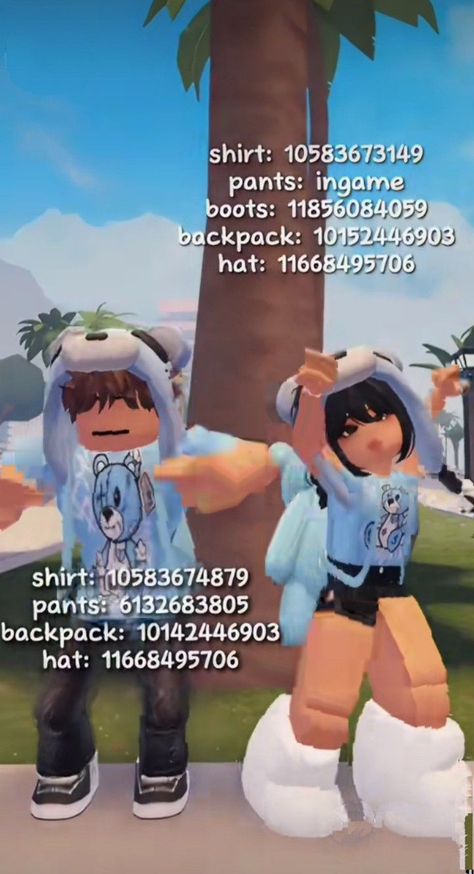 Roblox Matching Pjs Codes, Matching Avatars Couple Roblox Code, Code Berry Avenue, Roblox Outfit Codes, Code Clothing, Emo Roblox Avatar, Roblox Code, Coding Shirts, Couple Fits