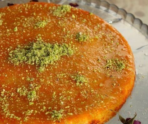 Kunafa Nabulsi, Kunafa Recipe, Middle Eastern Sweets, Middle Eastern Desserts, Arabic Recipes, Middle Eastern Dishes, Arabic Sweets, Ethnic Food, Delectable Desserts