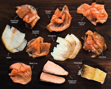 Cured Fish, Hanukah Appetizers, Skyrim Food, Russ And Daughters, Scottish Salmon, Lucky Peach, Seafood Entrees, Easy Salmon, Smoked Fish