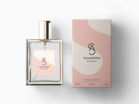 AtyaabSara perfume packaging by Olga on Dribbble Fragrance Packaging Design, Luxury Perfume Packaging, Perfume Boxes, Custom Perfume, Attractive Packaging, Perfume Logo, Perfume Label, Fragrance Packaging, Perfume Bottle Design