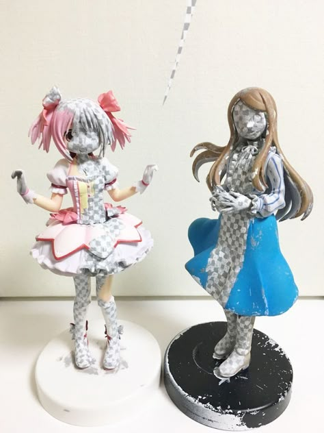 Personajes Studio Ghibli, Anime Figurines, Figure Poses, Puella Magi Madoka Magica, Anime Dolls, Dessin Adorable, Madoka Magica, 영감을 주는 캐릭터, Pretty Dolls