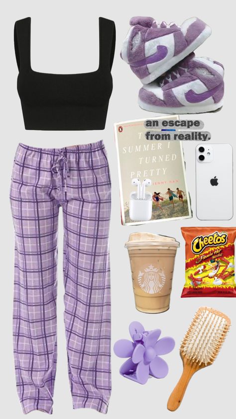 Purple theme comfy outfit! 💜 | #fyp #purple #comfy #tsitp #outfitinspo #vibes Purple Theme, Comfy Outfit, Creative Play, Cut Out, Energy, Purple