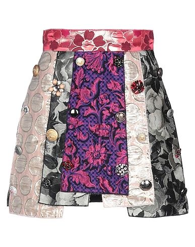 High Waisted Short Skirt, Skirt Inspiration, Colorful Skirts, Skirt Purple, Multicolor Skirt, Jacquard Skirt, Mini Skirt Black, Zipper Skirt, Button Skirt