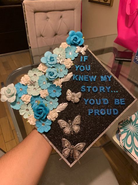 Graduation Cap Designs Early Grad, Graduation Cap Designs Inspiration, Vampire Diaries Graduation Cap Ideas, Emotional Graduation Caps, Class Of 2024 Cap Ideas, Grad Cap Ideas Associates Degree, Class Of 2023 Cap Ideas, Ged Graduation Party Ideas, Decorative Graduation Cap Ideas