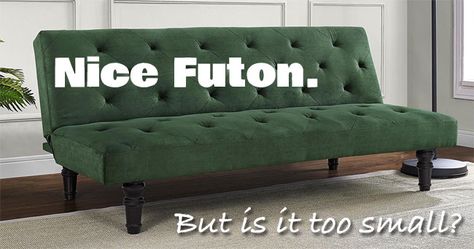 The Tufted, Mid-Century Orfino Velour Futon has Lots of Style and Only Costs $200, but it Is a Small Futon Best for Small Spaces, Kids Rooms or Dorms. Diy Futon Mattress, Futon Makeover, Small Futon, White Futon, Ikea Futon, Floor Futon, Metal Futon, Queen Futon, Diy Futon