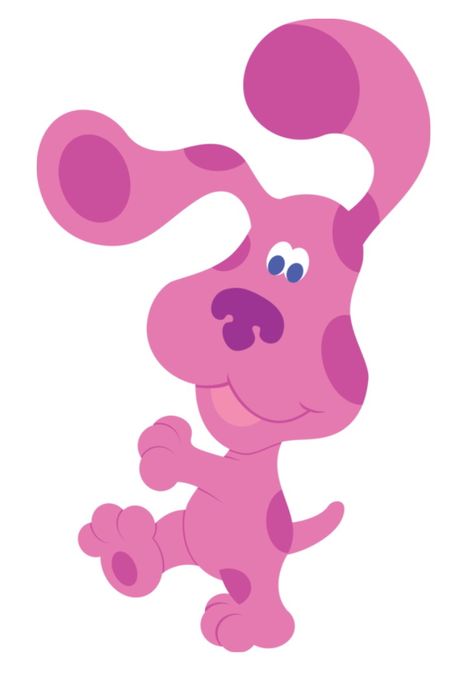 Cartoon Characters: Blue's Clues Magenta Blues Clues Costume, Blues Clues Magenta Cake, Sprinkles Blues Clues Icon, Blues Clues Party Supplies, Blues Clues Characters, Paprika Blues Clues, Blue And Magenta Blues Clues, Magenta Blues Clues, Blue's Clues Birthday Party