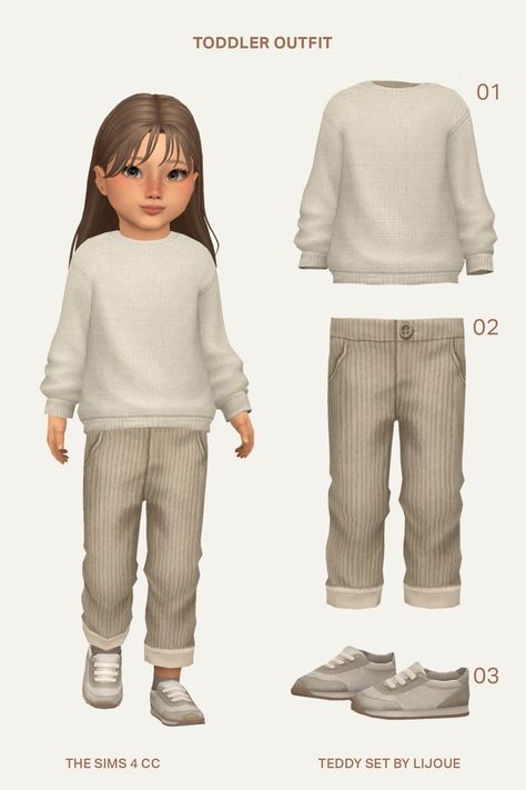 teddy set | free download 02 | LIJOUE Maxis Match Skin Overlay Sims 4, Shoes Cc Sims 4 Patreon, Mod Cc Sims 4, Sims 4 Baby Clothes Cc, Sims 4 Children Cc Maxis Match, Sims 4 Cc Patreon Child, Sims4 Kids Clothes, Sims 4 Toddler Clothes Patreon, Ts4 Female Clothes