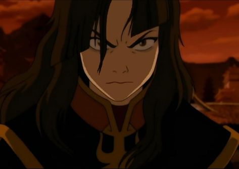 Avatar The Last Airbender, The Last Airbender, Anime Character, Avatar, Red, Hair, Anime, Black