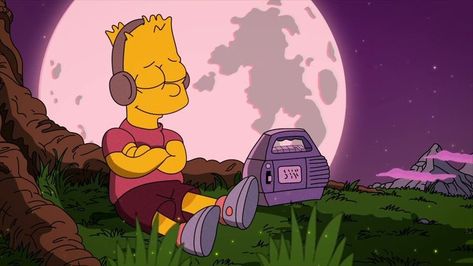 Pin on Lofi hip hop mix ~ Stress Relief, Relaxing Music Relax Cartoon, Trippy Music, Bart Simpson Art, 1366x768 Wallpaper, Chill Wallpaper, Music Cartoon, Drawing Cartoon Faces, Cute Headers For Twitter, Simpsons Art