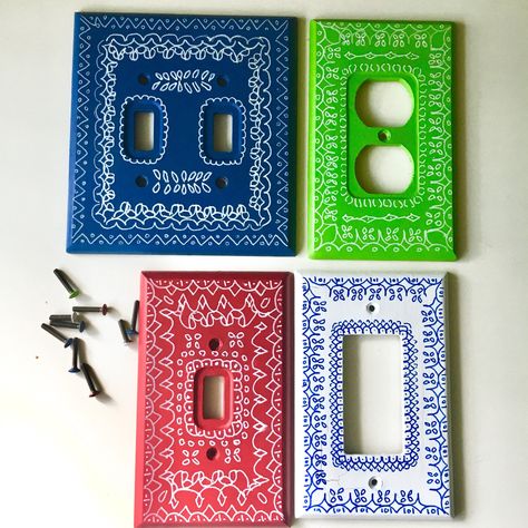 Custom painted lightswitch and outlet plates! Boho cute. Any color  #homedecor #customdecor https://etsy.me/2ThS6oR Modge Podge Light Switch Covers, Painting Lightswitch Ideas, Painted Switch Plates, Cool Outlet Covers, Diy Lightswitch Cover Ideas, Painted Switch Plate Covers, Hand Painted Light Switch Covers, Painted Lightswitch Cover, Diy Lightswitch Cover