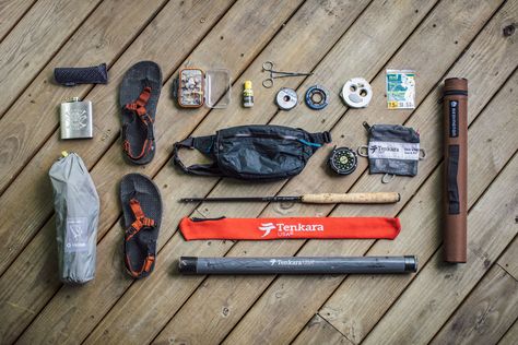 Mixing fly fishing into day rides and bikepacking overnighters can add to the adventure. Find a full bikefishing kit and thoughts on the subject here… Bike Fishing, Bikepacking Gear, Thick Wool Socks, Fishing Backpack, Fishing Kit, Thru Hiking, Frame Bag, Fly Rods, The Subject